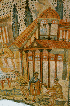 Römisches Mosaik aus Bad Kreuznach